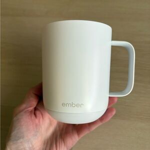 White ember mug